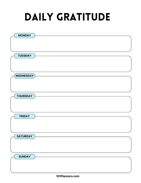 Children's Gratitude Journal