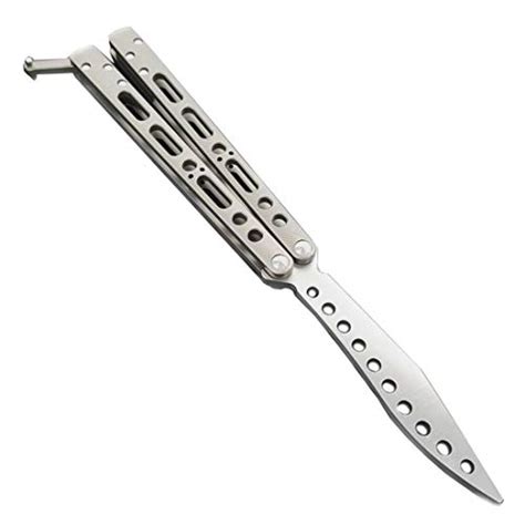 Buy Theone EX-10 Trainer Balisong Titanuim Handle Butterfly with Crown ...