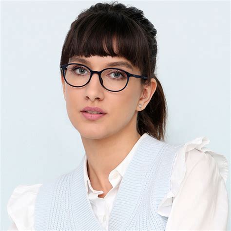 Buy Blue Full Rim Round New Balance Air Fusion NB E13650-C2 Eyeglasses ...