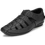 Emosis Men Stylish Tan Brown Black Colour Outdoor Formal Casual Ethnic ...