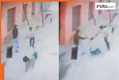 Greater Noida shooting case: CCTV shows man dragged, shot dead multiple ...