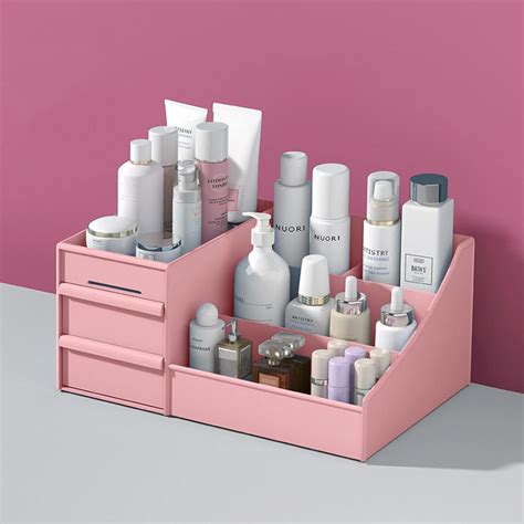 Makeup Organizer with 3 Drawers Plastic Storage – House of quirk