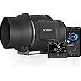 AC Infinity CLOUDLINE T6, Quiet 6” Inline Duct Fan with Temperature ...