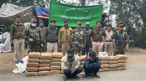Tripura: Assam Rifles seized marijuana worth Rs 90 Lakhs in Dhalai ...