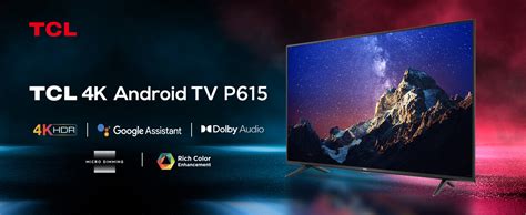 TCL 139 cm (55 inches) 4K Ultra HD Certified Android Smart LED TV ...