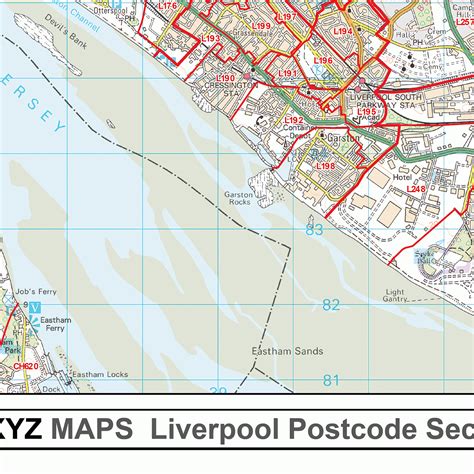 Image result for Liverpool Map by Postcode