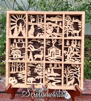 Image result for Scroll Saw Projects Shadow Box