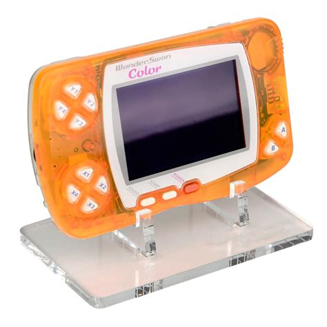 Display stand for Bandai Wonderswan Color console - Frosted Clear ...