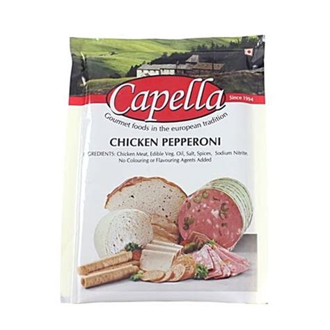 Buy Capella Chicken Pepperoni 200 Gm Online at the Best Price of Rs 120 ...