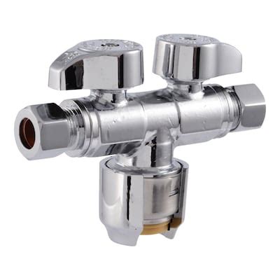 Dual shut-off valve Push-to-connect Shut-Off Valves at Lowes.com