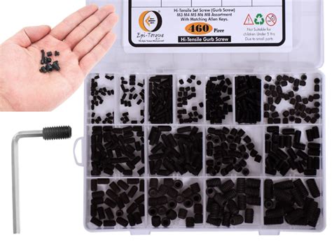 Epi-torque Hard To Find 15 Sizes M3 M4 M5 M6 M8 Internal Hex Drive Cup ...