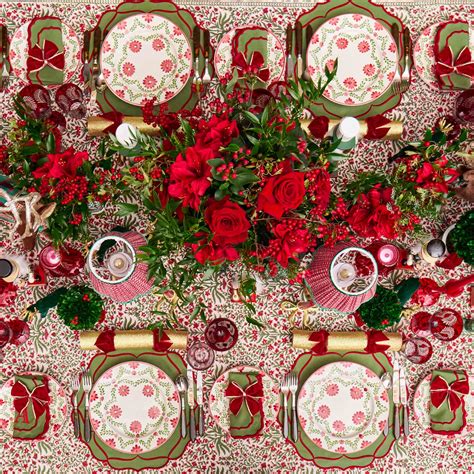 Christmas Table Linen & Tablecloths | Mrs. Alice