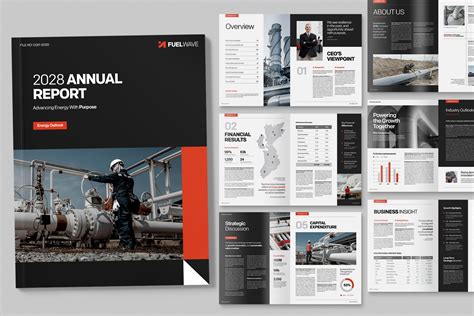 Annual Report Template [INDD, Canva] - BrandPacks
