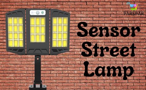 PARSPAR Metal Motion Sensor Outdoor Lights, Solar Outdoor Light High ...