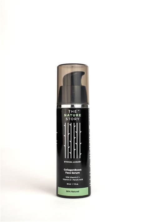 The Nature Story Ethical Luxury- CollagenBoost Face Serum -10% Vitamin ...