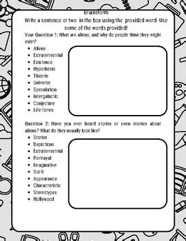 Alien School Creative Writing 的图像结果