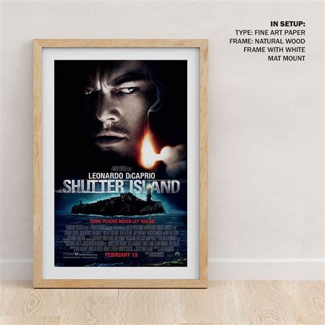 Shutter Island Old Movie Poster: Buy Movie Posters Online – Dessine Art