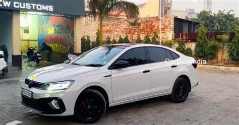 India’s First VW Virtus in Audi Nardo Grey Wrap – VIDEO » Car Blog India