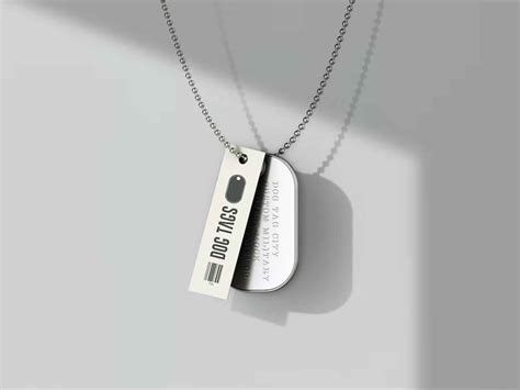 Military Dog Tag Psd Icon Psdgraphics