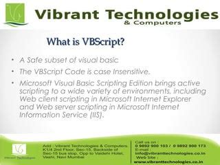 VBScript Training 的图像结果
