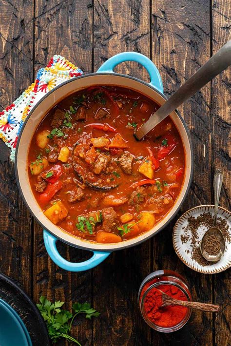 Traditional Goulash Soup Recipe | Bryont Blog