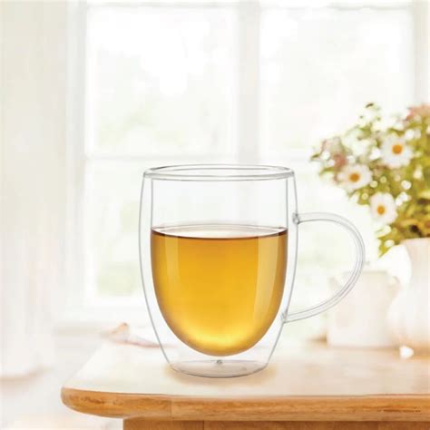 Buy Mia Glass Mug, Set of 2- 400 ml x 2 at Best Price Online in India ...