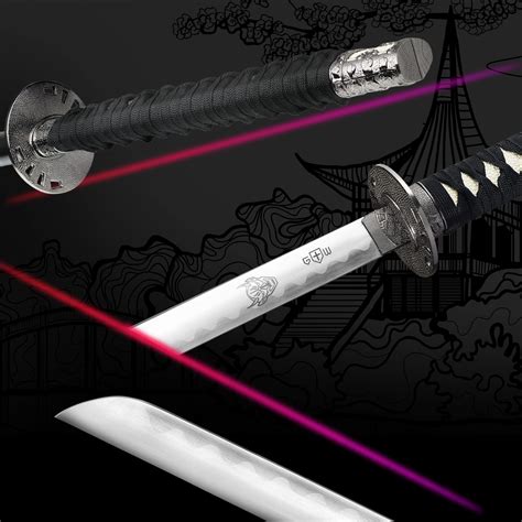 Japanese Katana Samurai Sword - 39 inch Length Katana - 27.16" Carbon ...