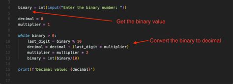 Image result for How to Convert Decimal to Binary Code in Python without Using Library Function