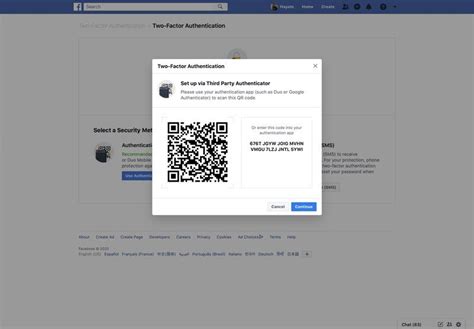 Image result for Facebook Two-Factor Authentication Code
