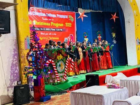 Christmas Celebration at Ecc Prayagraj | Ewing Christian College Prayagraj.