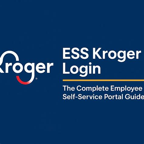 ESS Kroger Com Login - Access Payroll And Paystub 2026 - Mytime kroger