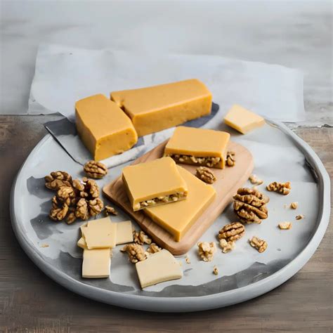 Cheddar vegano de nueces - recetas de quesos