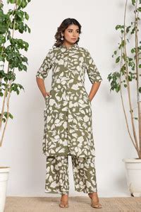 Jaipuri Bunaai Tunic Palazzos Co-ords Set Price in India - Buy Jaipuri ...