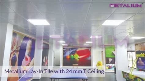 Metal Ceiling Tiles - 24mm Ceiling Tiles Manufacturer from Mehmedabad