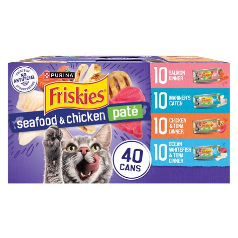 Friskies Seafood and Chicken Wet Cat Food Variety Nepal | Ubuy