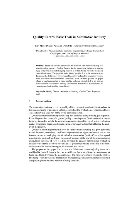 Image result for Quality Control of Basic Tools