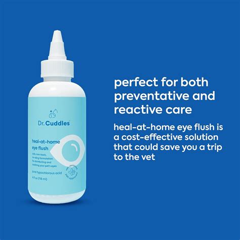 Dr. Cuddles Heal-at-Home Eye Flush for Dogs, Cats & Pets - India | Ubuy