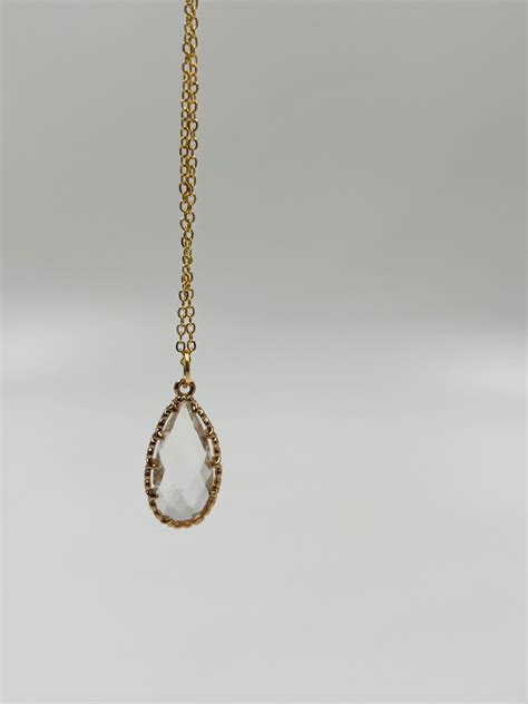 Big Drop Crystal Charm – The Charm Shop