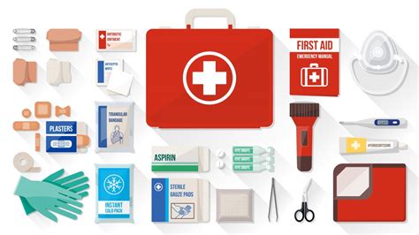 Image result for First Aid Kit Items