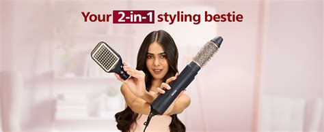 Philips 2-in-1 Airstyler | 3X Volume & 50% Less Hair Breakage ...