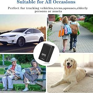 AUSEK Mini Magnetic GPS Tracker | Real Time Location | Portable Safety ...