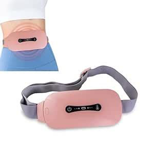 KASEAMBA Pink Portable Cordless Heating Pad for Menstrual Cramps Relief ...