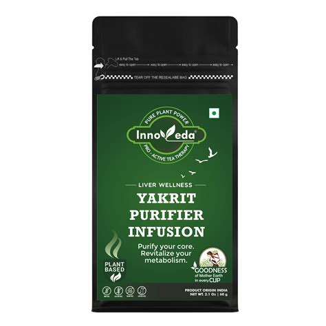 Yakrit Purifier Tea | Ayurvedic Liver Support | Innoveda