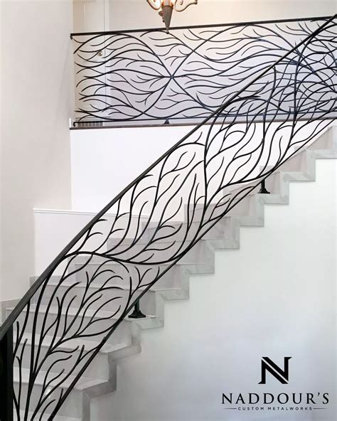 Wrought iron stair railing – Artofit