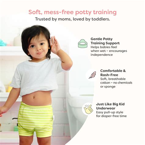 Padded Underwear (Garden Green) for Baby | SuperBottoms