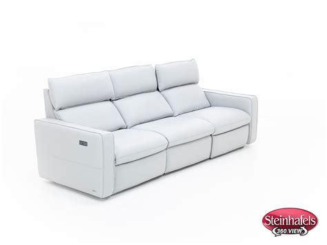 Matteo 3-Pc. Leather Power Headrest Reclining Sofa | Steinhafels