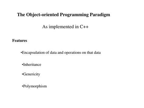 Object-Oriented Programming Paradigm 的图像结果