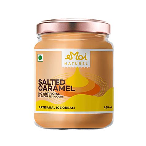 Buy eMoi Salted Caramel Artisanal Ice Cream Online at Best Price of Rs ...