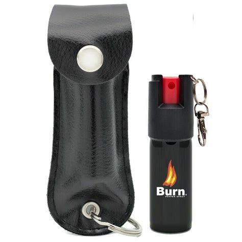 Burn Pepper Spray Keychain for Self Defense - Max Strength OC Spray - 1 ...