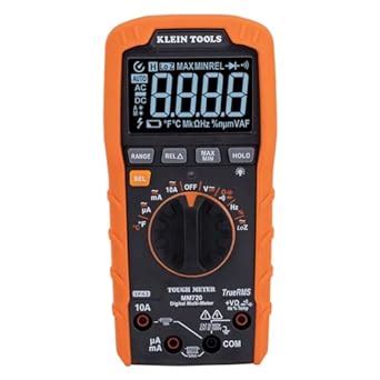 Klein Tools MM720 Digital Multimeter, Auto-Ranging TRMS, Low Impedance ...